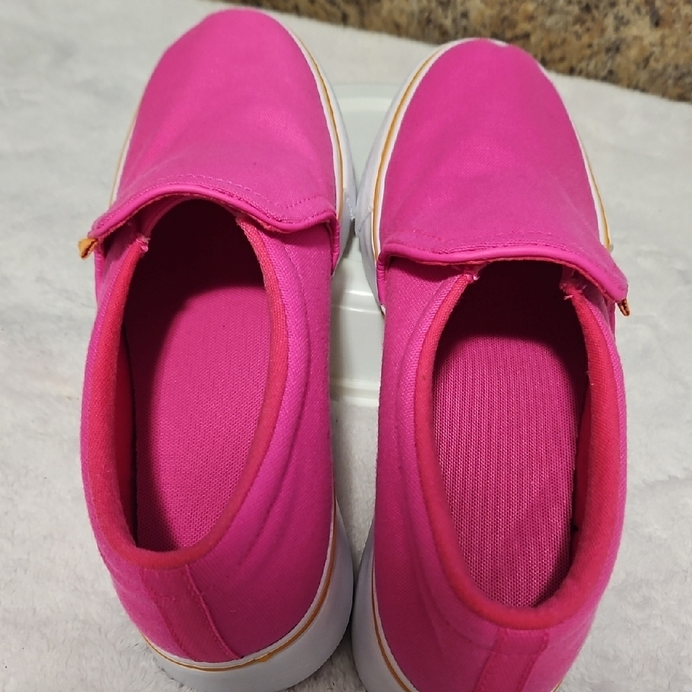 Nike Women's Pink Slip-On Sneakers